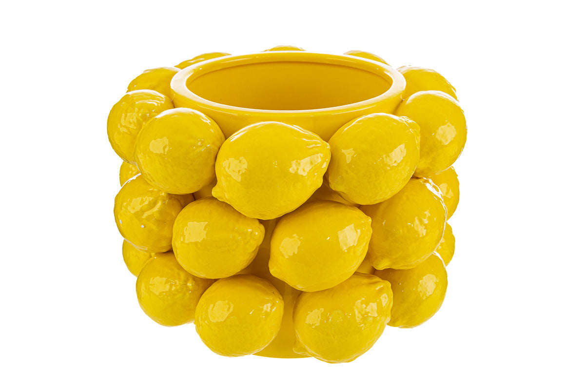 Bomboniera Vaso Ceramica Limone Le Stelle