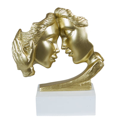 Bomboniera Gold Busto Coppia Sguardi Melograno