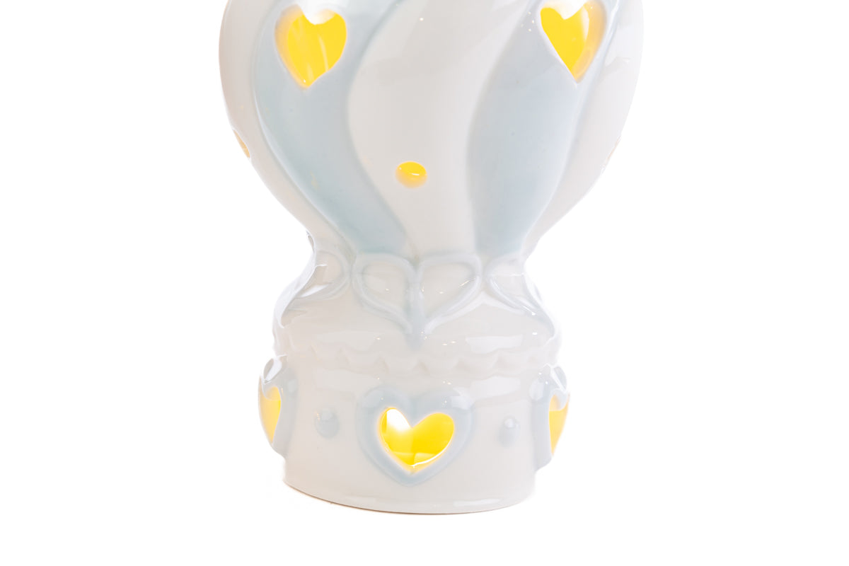 Porcelain Hot Air Balloon Favor Led Celeste The Stars