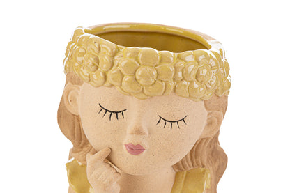 Bomboniera Vaso Ceramica Girl Le Stelle