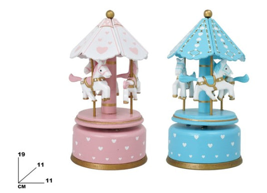 Le Stelle Porcelain Carillon Music Box Favor