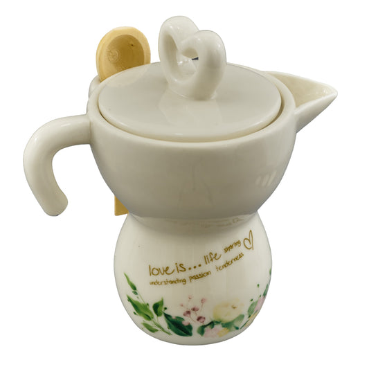 Rosedream Favor Sugar Bowl Coffee Pot Ceramic CBR