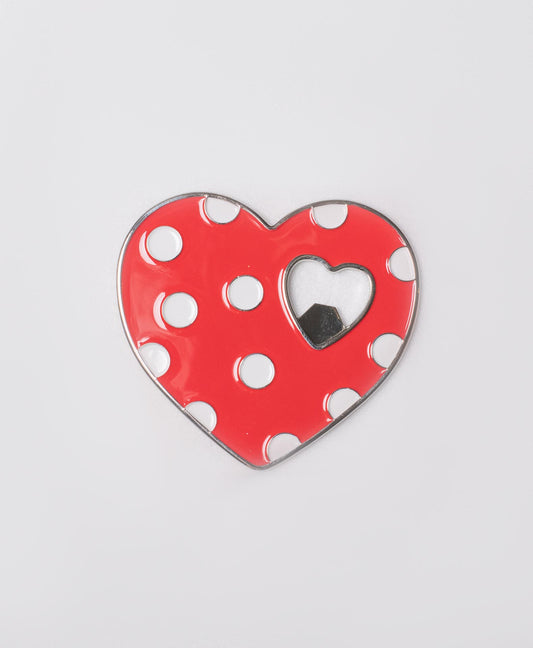 Margot Red Heart Bottle Opener Favor 