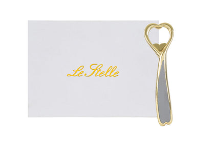 Gold Metal Bottle Opener Favor with Case