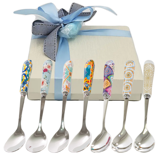 Favor Set of Starry Metal Spoons