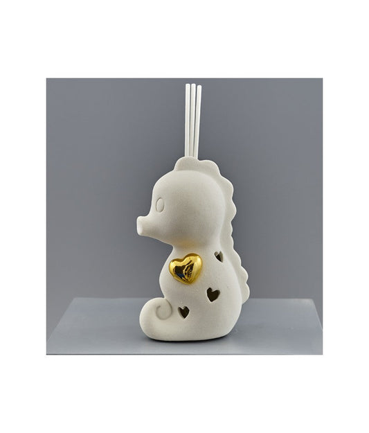 Horse Perfumer Favor Led Satin White Porcelain